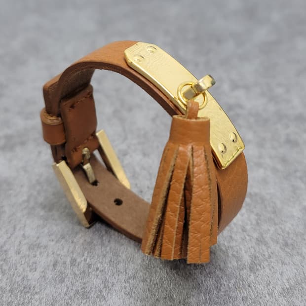 vintage leather bracelet