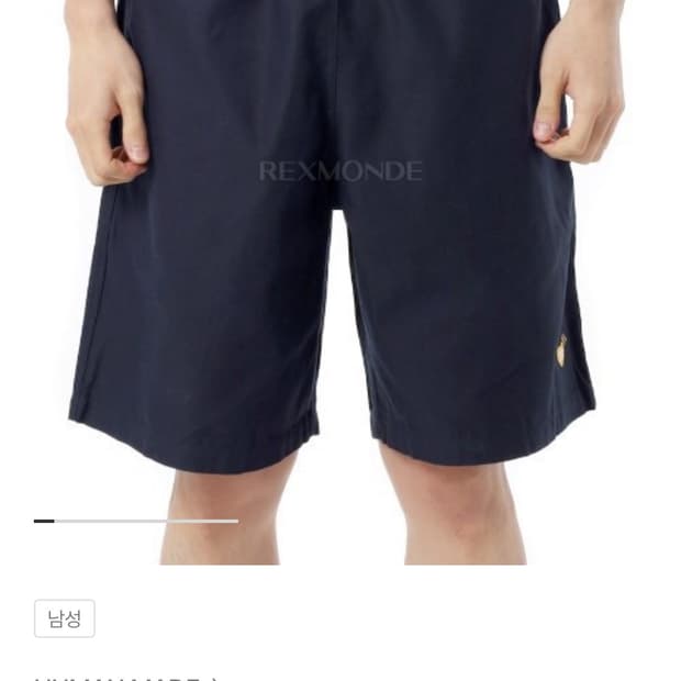 HUMAN MADE 비치 쇼츠 (HM29PT021 NAVY) M 사이즈