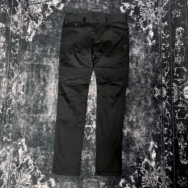 Vintage Black biker Pants