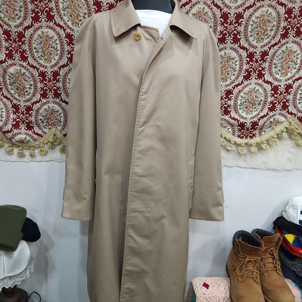 빈티지 버버리 싱글 코트

