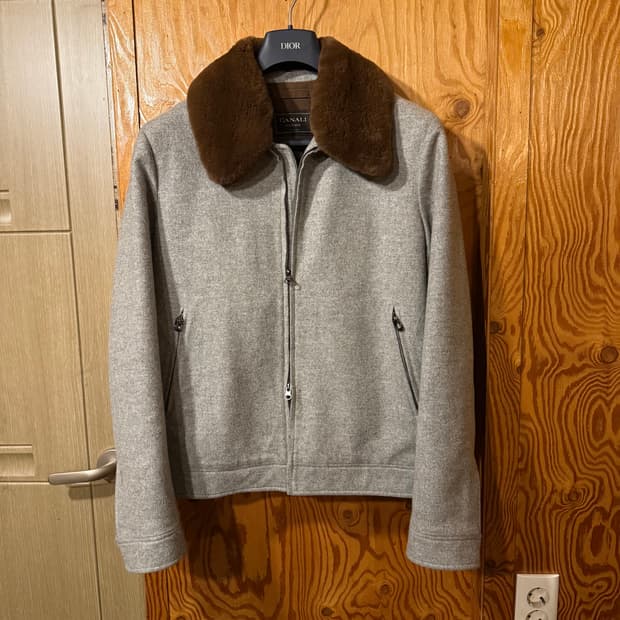 카날리(Canali) 24 F/w 로로피아나 캐시미어 퍼 자켓 까날리