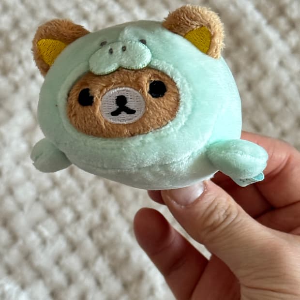 리락쿠마 물개 인형