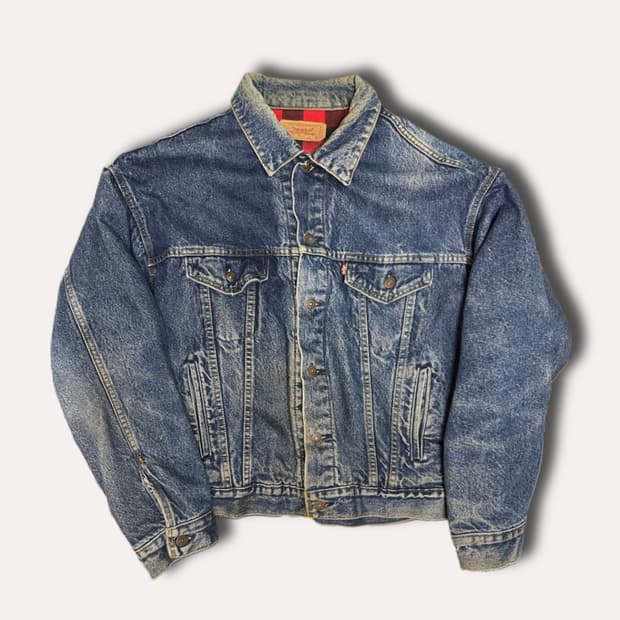 90s levi's buffalo trucker jacket xl