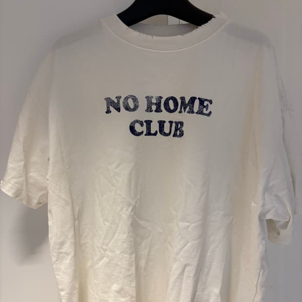 홈리스 hmls no home club tee 1사이즈