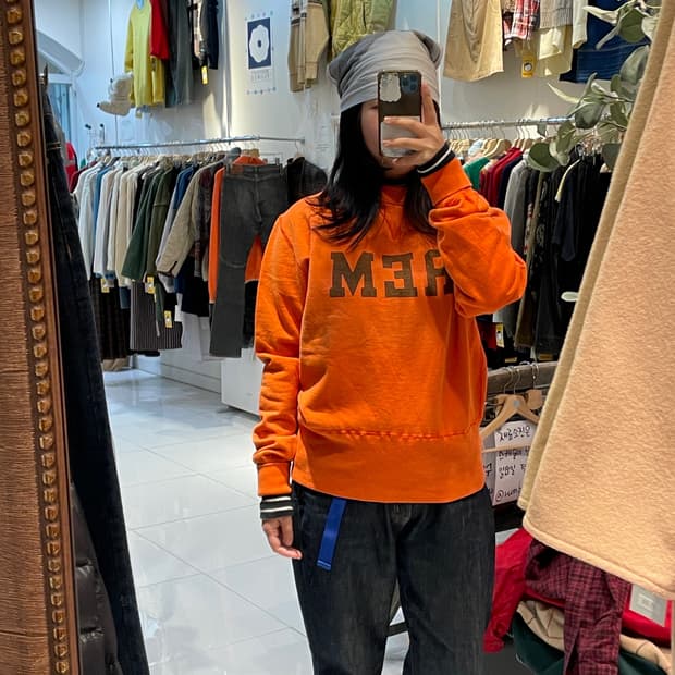 일본빈티지 우먼스웻셔츠맨투맨