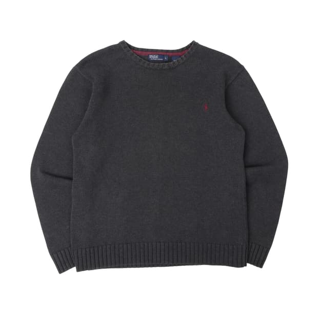 폴로 랄프로렌 우먼스 그레이 니트
