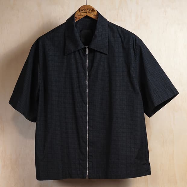 지방시 4G 올오보 집업 셔츠