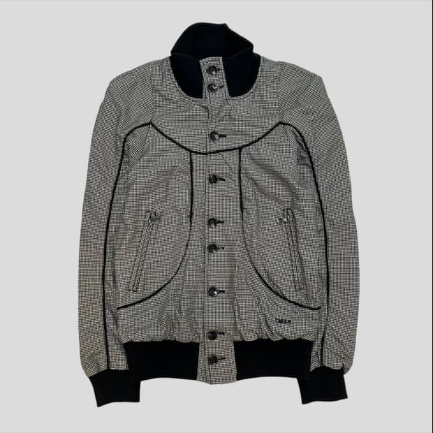 diesel 디젤 체크 자켓 봄버 자켓