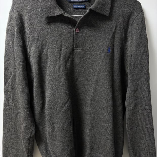 폴로 카라 니트