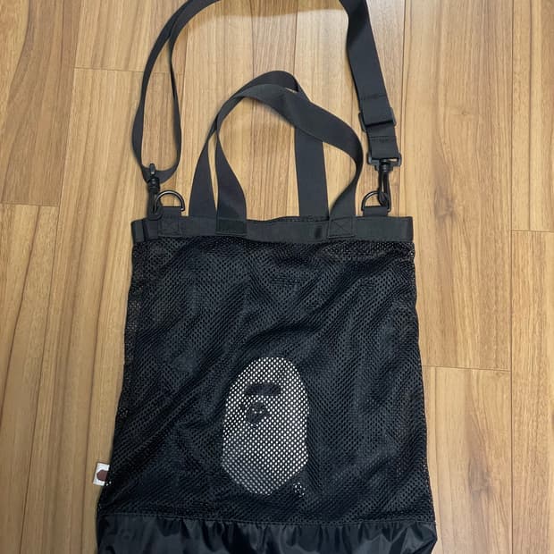 bape 베이프 메쉬 토트or크로스백 (잡지부록)