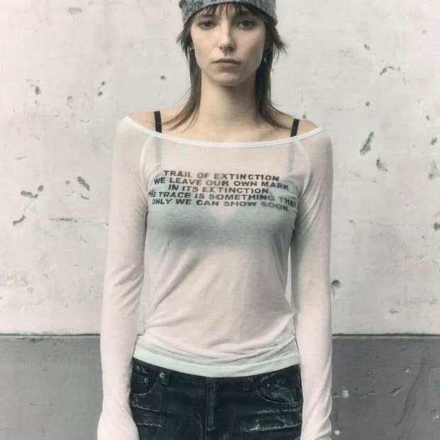 보헤미안서울 프린티드 롱슬리브