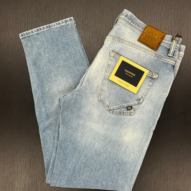 인코텍스 INCOTEX 테이퍼드 데님 33사이즈 (새상품)
