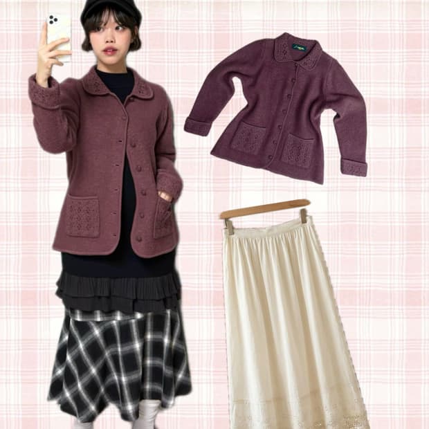 그래니 장미 아우터