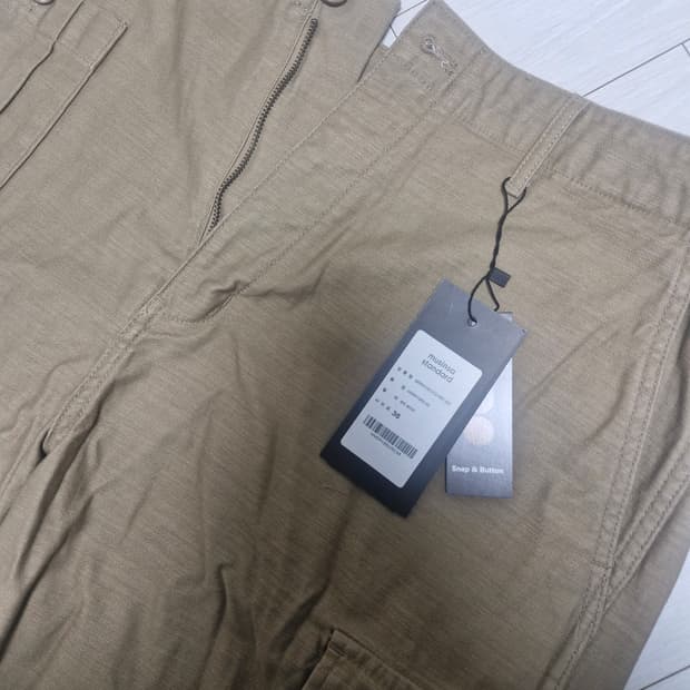 무탠다드 백사틴  카고 팬츠 36