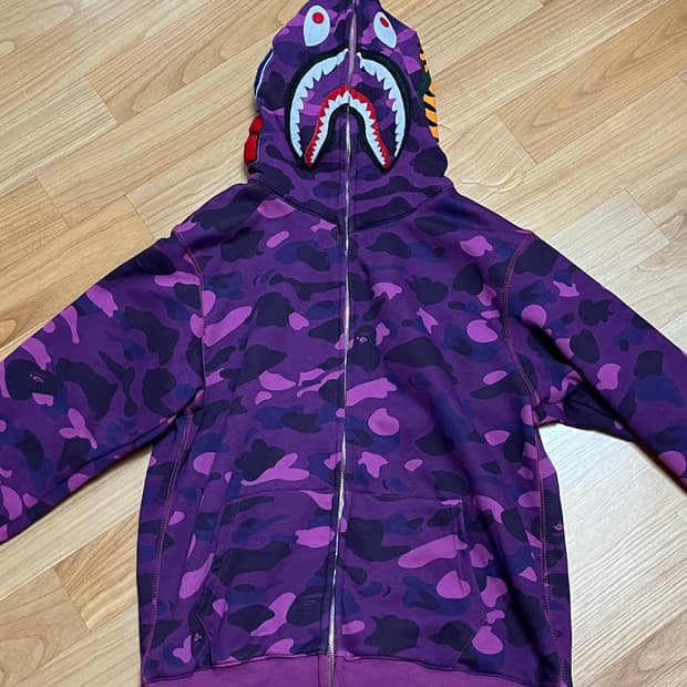 베이프 후드집업