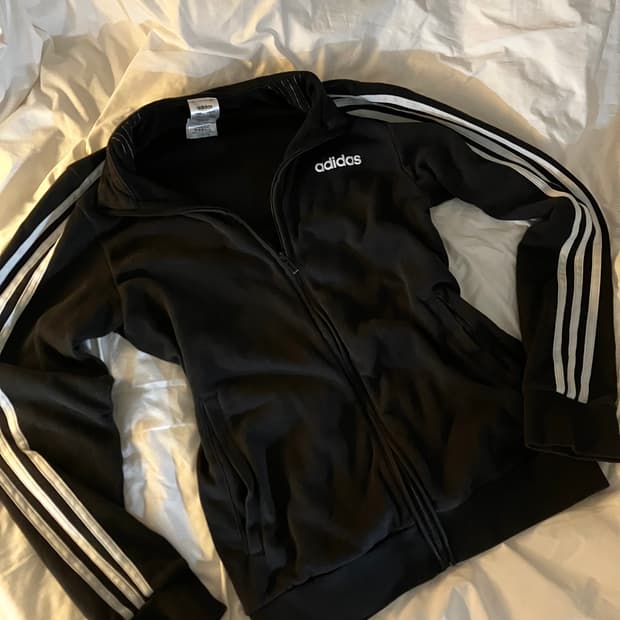 아디다스 에센셜 3S 트리콧 트랙 블랙 M 