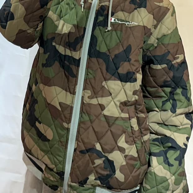 슈프림 X 챔피언 리버시블 후드 자켓