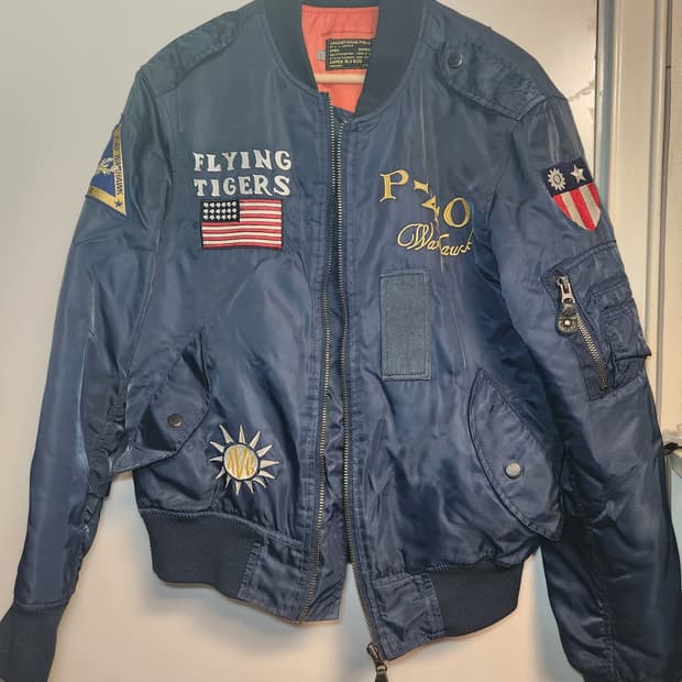 아스페시 아비렉스 플라잉타이거 MA-1 자켓 L
