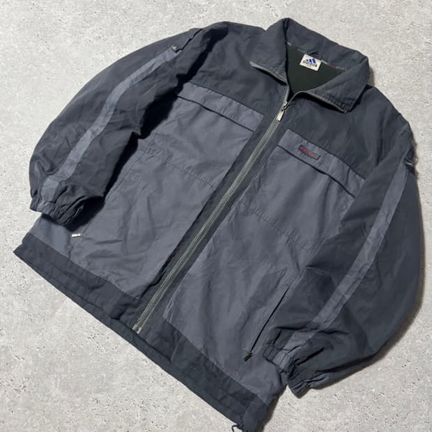 2XL 아디다스 사이드라인 90S 스트릿 올드스쿨 바람막이 자켓 코르티스