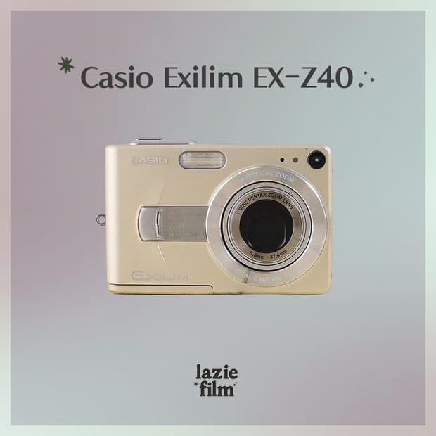 저화소✧･ﾟCasio exilim 카시오 엑슬림 ex-z40 디카