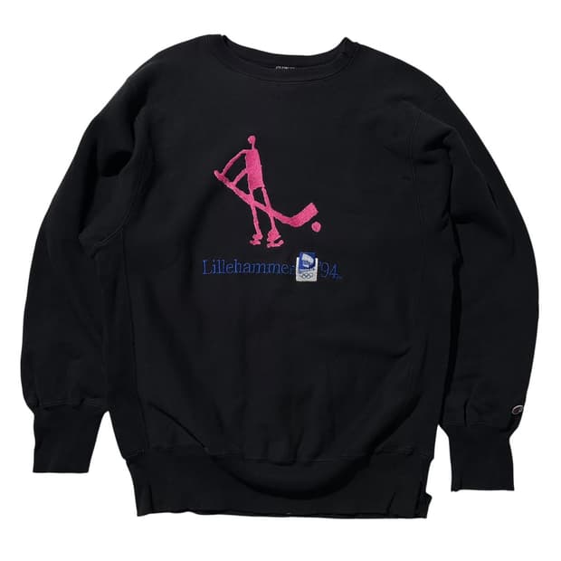 90‘s USA 챔피온 리버스위브 1994 릴레함메르 동계올림픽 스웻셔츠