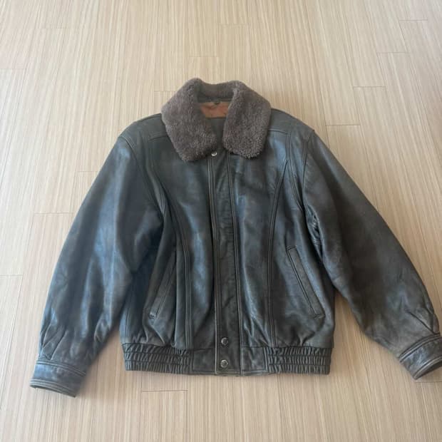 90‘s LEE 쌍방울 양가죽 레더 자켓 