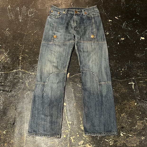 빈티지 데님팬츠