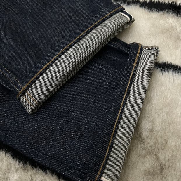 [29]유니클로U 레귤러핏 셀비지 데님팬츠/생지