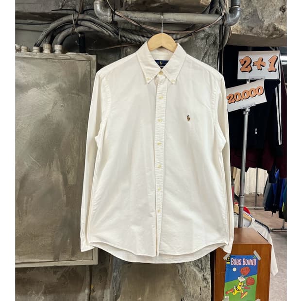 폴로 랄프로렌 셔츠 화이트 M #csz3712