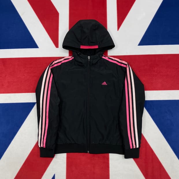 아디다스 바람막이자켓 여성85 실측44