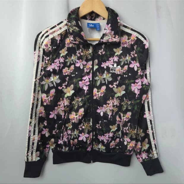 아디다스 플라워 트랙탑 져지 XS-S