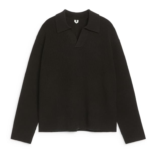 아르켓 니트 폴로 점퍼 M사이즈