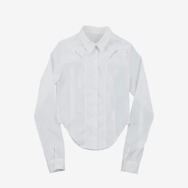 오호스 체스트홀 셔츠 Chest Hole Nylon Shirt