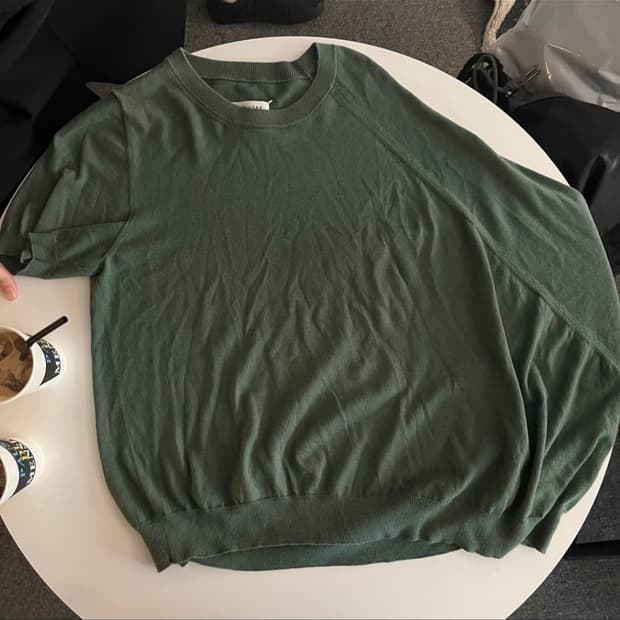 메종 마르지엘라 비대칭 니트