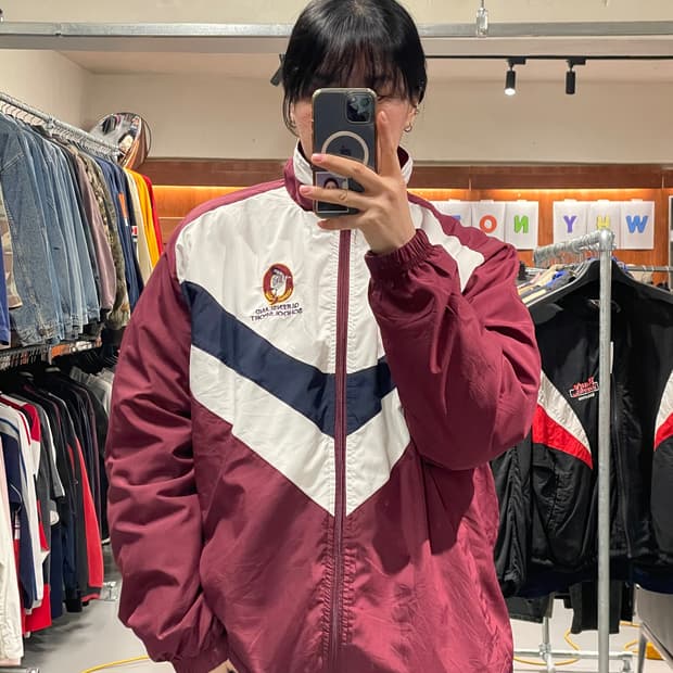 90‘s 올드스쿨 바람막이  