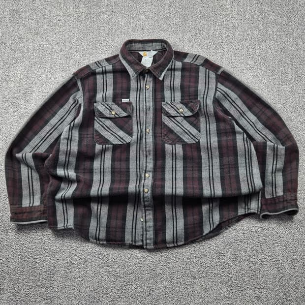 90's USA 칼하트 워크셔츠 ( 2XL ) / 9601