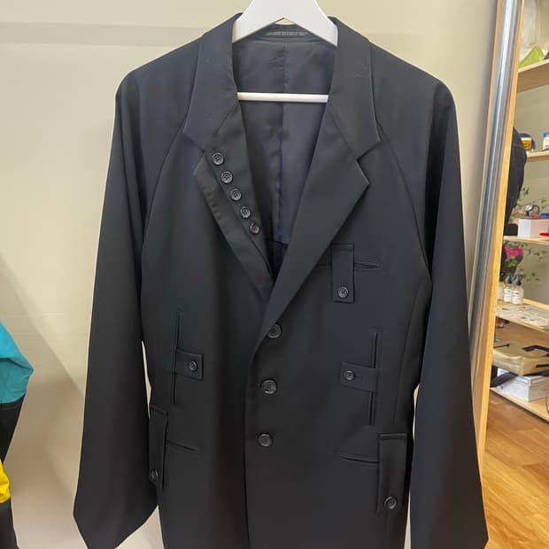 요지야마모토 뿌르옴므 24ss 더블 블레이저