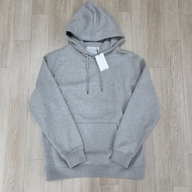 (새상품)퍼스널팩 스탠다드핏 프리미엄 솔리드 후드티 L