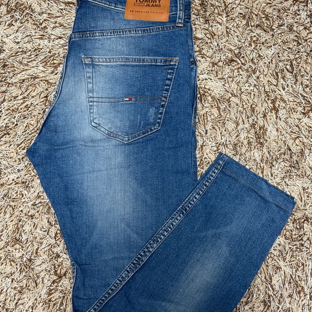 타미진스 모던 테이퍼드 청바지 