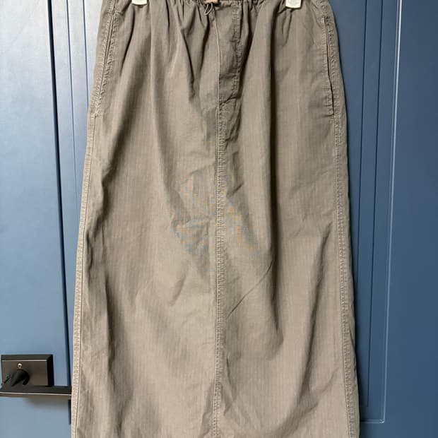 Zara 자라 그레이 스트링 스커트 오픈와이와이