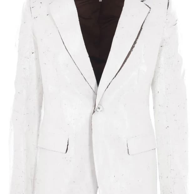 [46] mm6 마르지엘라 페인티드 자켓