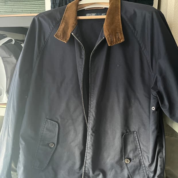 폴로 랄프 로렌 코듀로이 헤링턴 자켓 XL