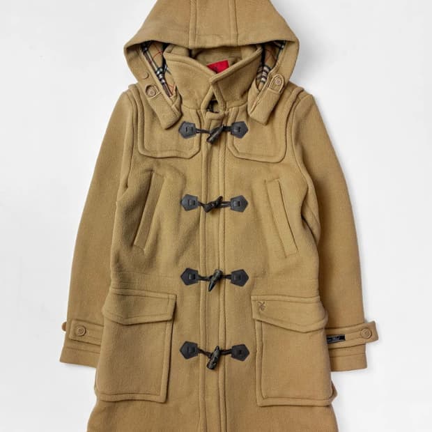 노튼 NOTON 00's 울 더플 후드 코트 PN5580