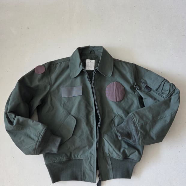 조종사용 비행점퍼 (데드스탁)  밀리터리 빈티지 항공잠바