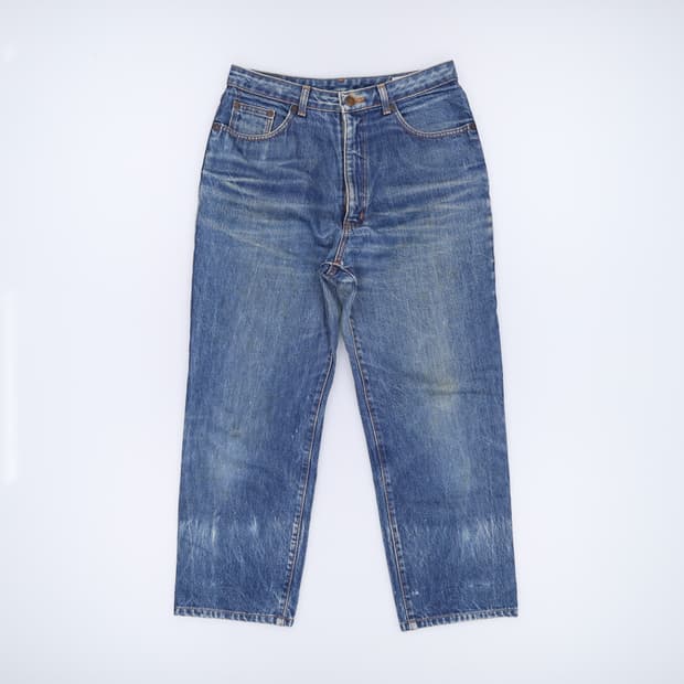 34-4 랭글러 와이드 데님팬츠 0219H1