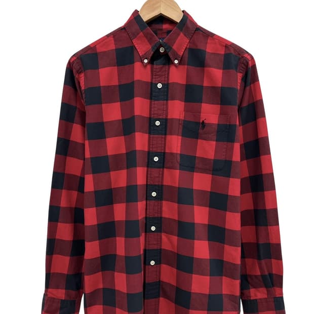 폴로 셔츠 타탄체크 (M)
