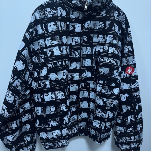 카브엠트 그래픽 프린트 집업