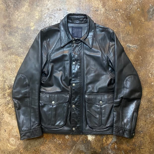 (2) 논네이티브 A-2 가죽 자켓