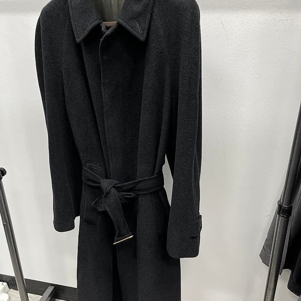 110) 알마니꼴레지오니 캐시미어 롱코트