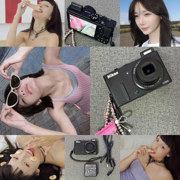 희귀/하이엔드 밝은렌즈🪽 틱톡 디카 니콘 쿨픽스 coolpix P310
